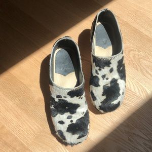No. 6 cowhide clogs size 38